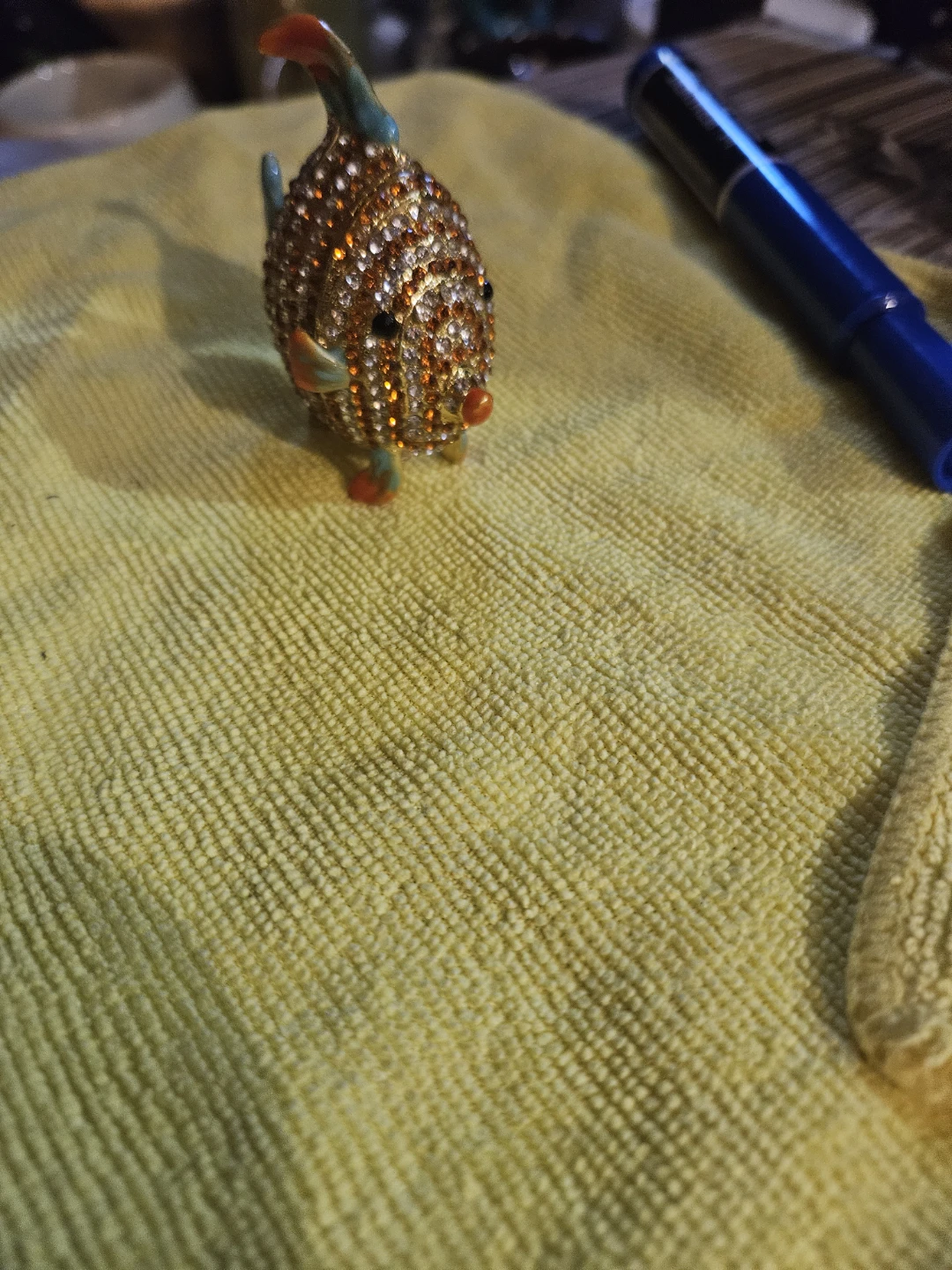 Decorative Jewelled Fish Trinket Box - photo 2