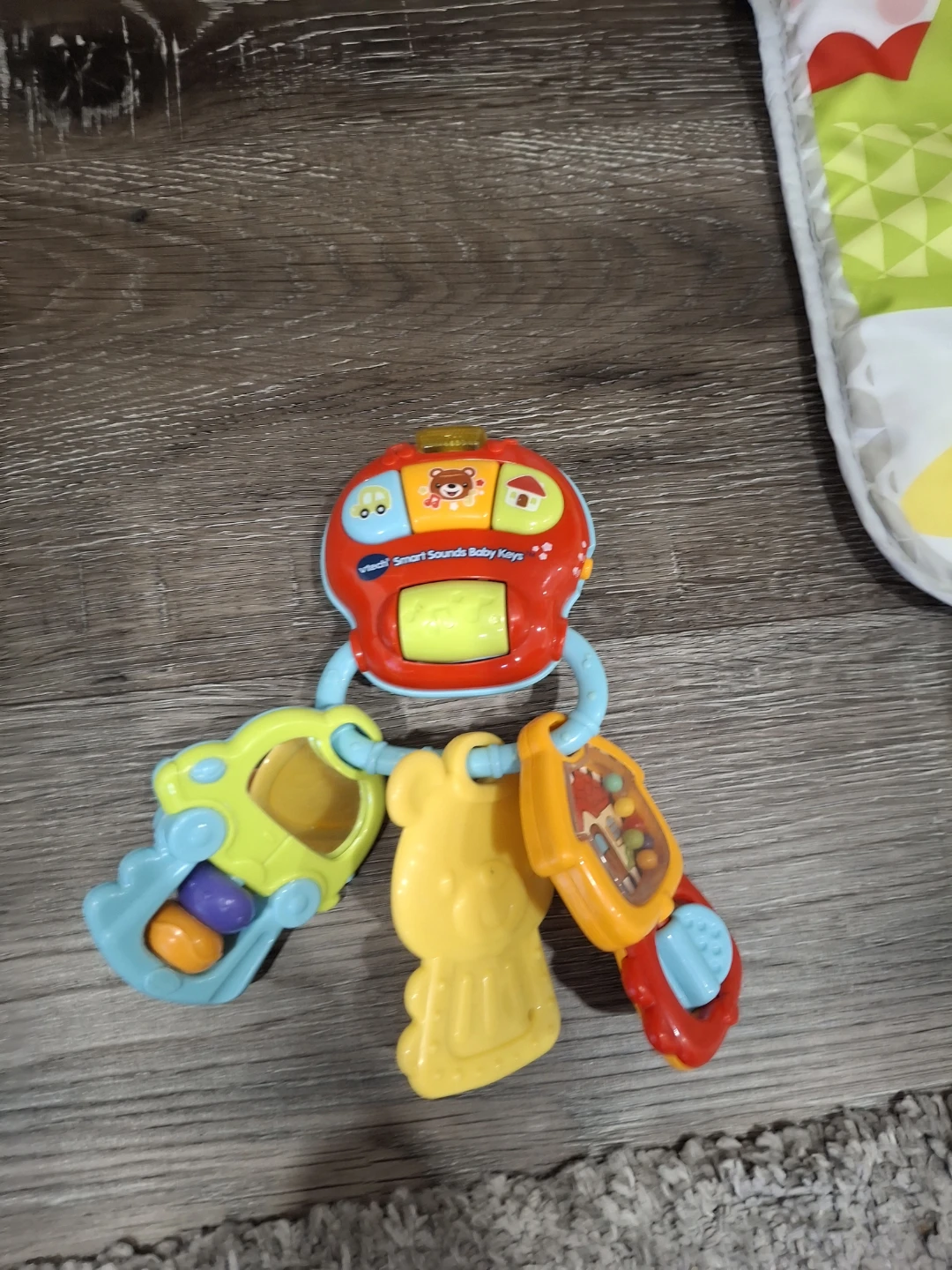 Fisher-Price Deluxe Kick & Play Piano Gym and VTech Drum - photo 3