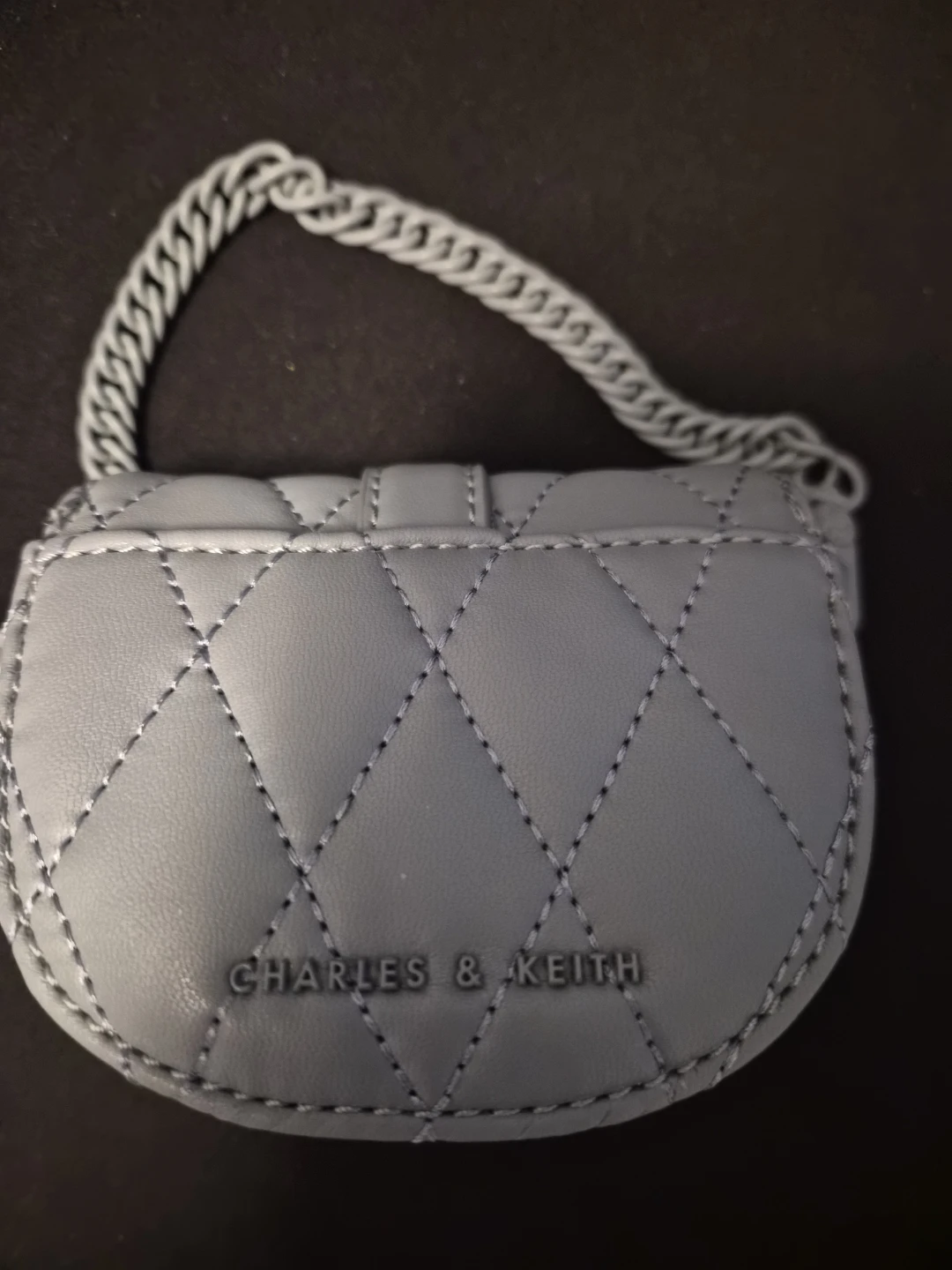 Charles & Keith Quilted Micro Bag - photo 2