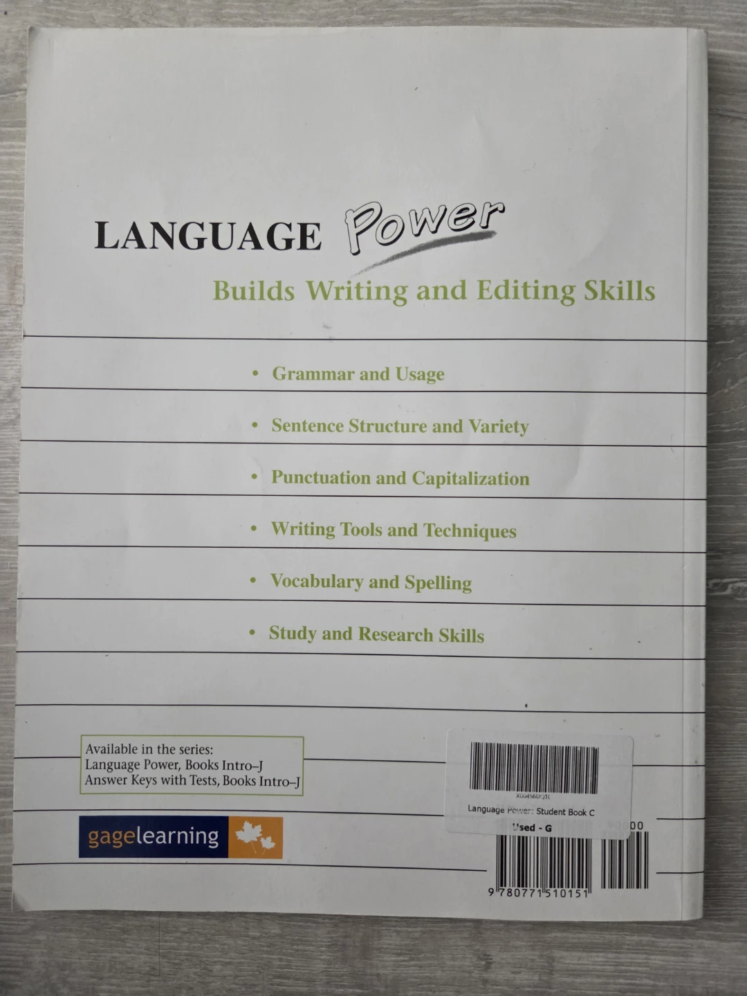 Language Power Book C - photo 2