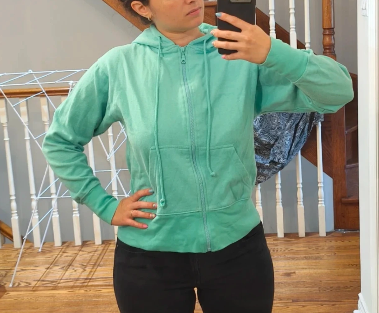 Replica Girls Zip-Up Hoodie - Mint Green