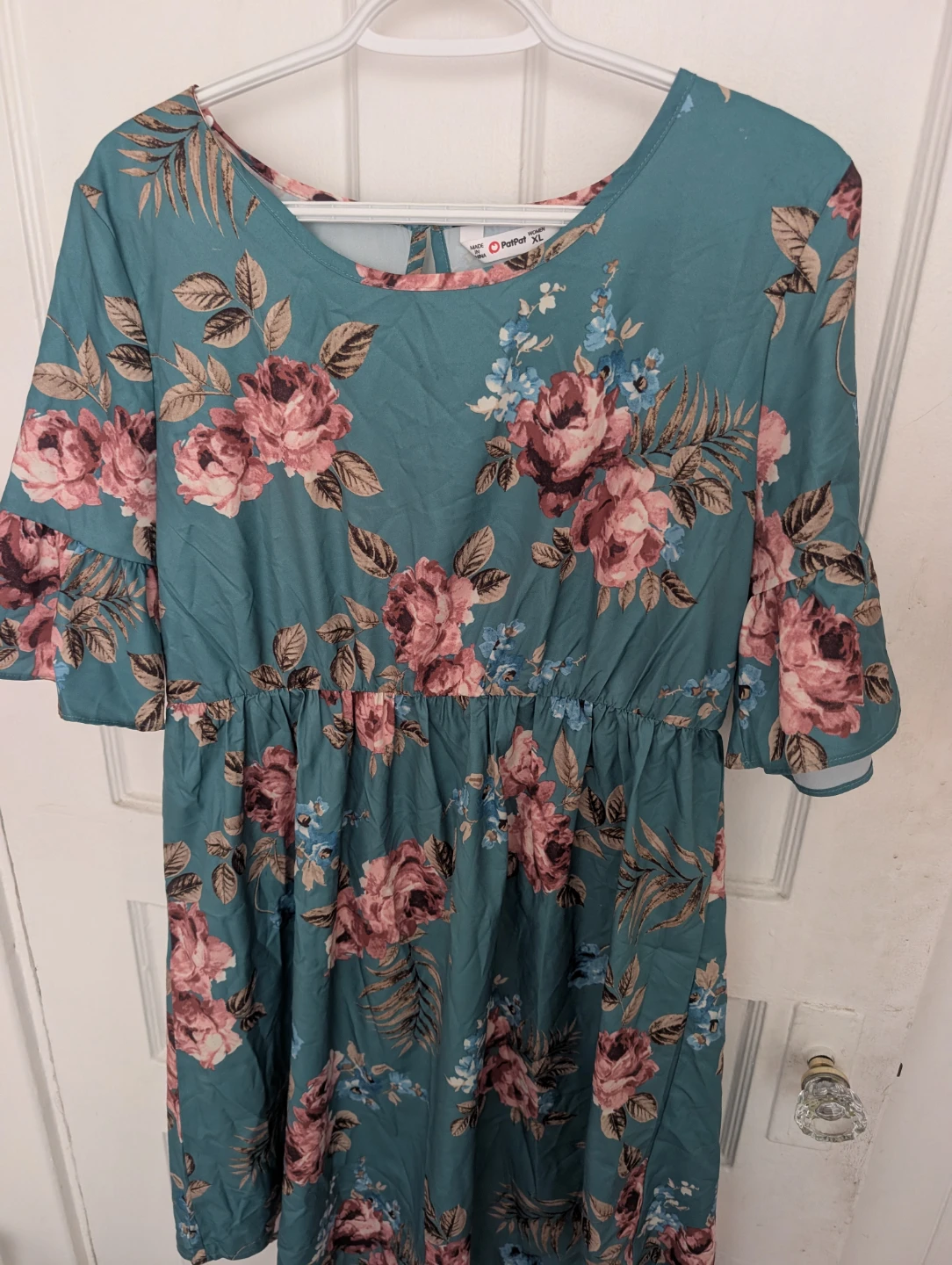 Floral Print Maxi Dress