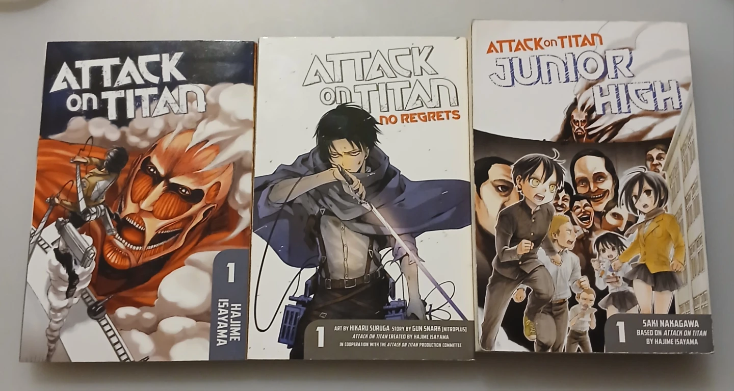 Attack on Titan Manga Lot - Volumes 1 - photo 2