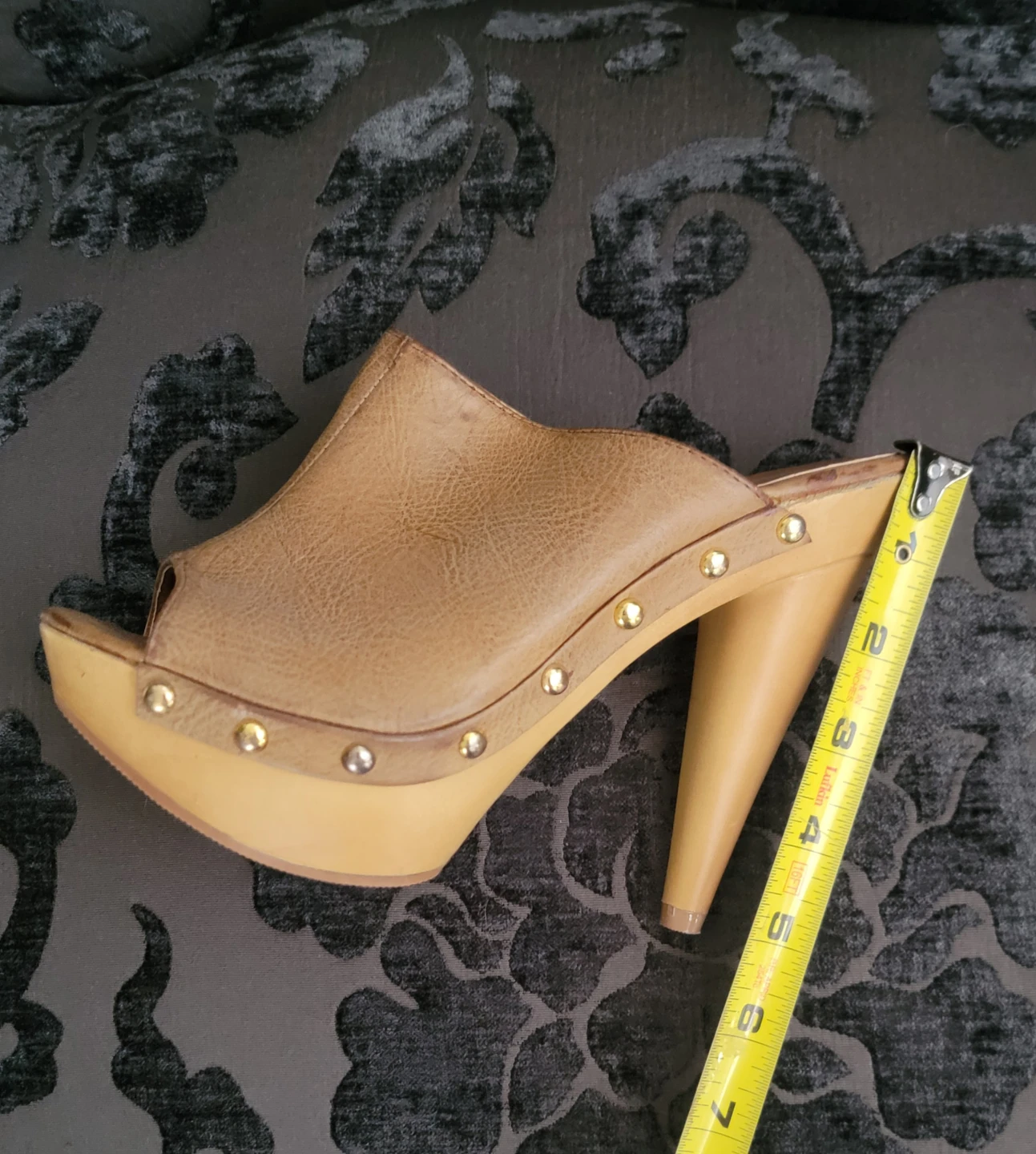 Call It Spring Peep-Toe Mules Size 7 - photo 4