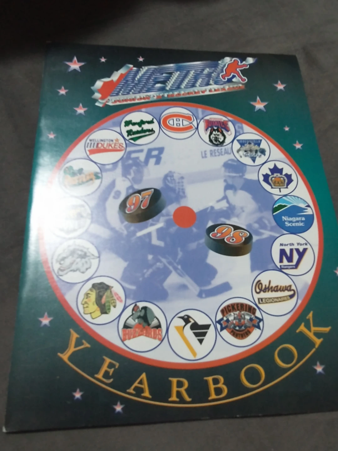 Rare Metro Junior "A" 1997-1998 Yearbook