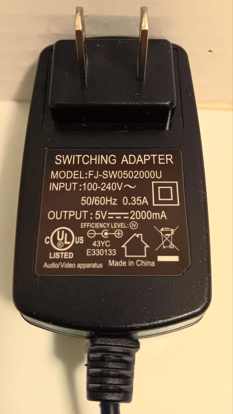 🔌FJ-SW0502000U Switching Adapter🔌 - photo 3
