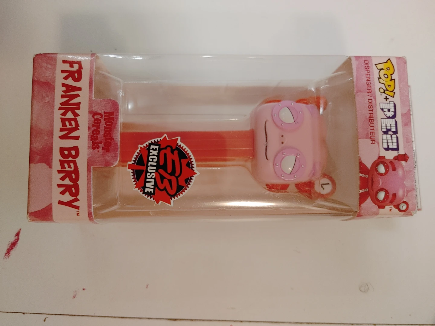 Pop! PEZ Franken Berry Monster Cereals Dispenser