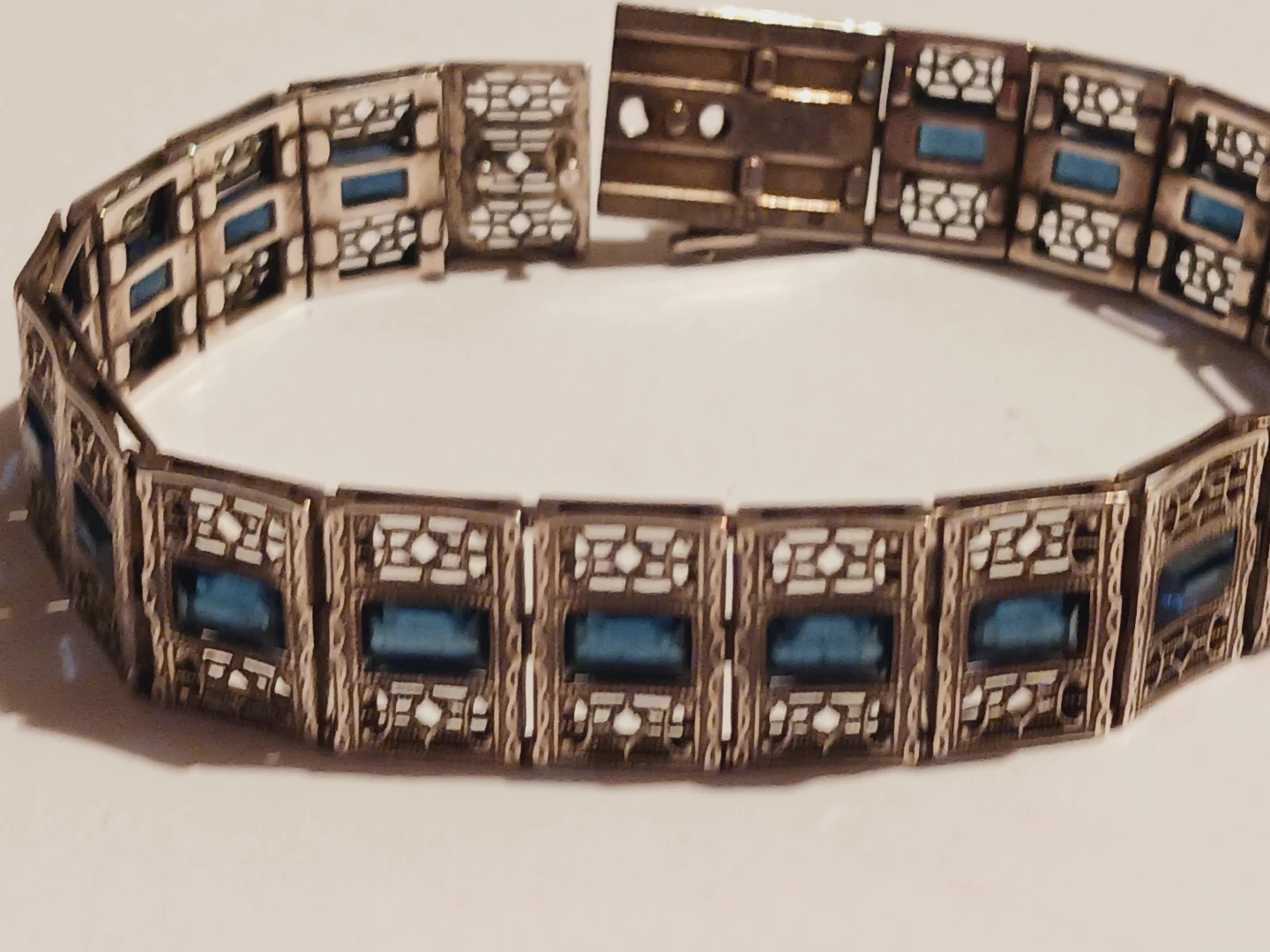 SIMMONS STERLING SILVER 925 ART DECO STUNNING BRACELET