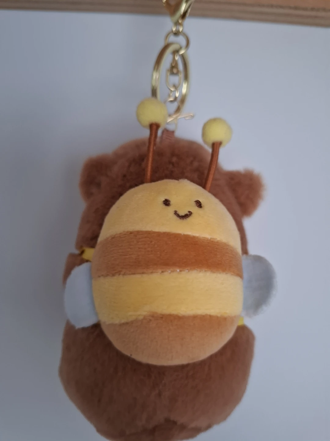 Brown Plush Capybara keychain to carry - photo 2