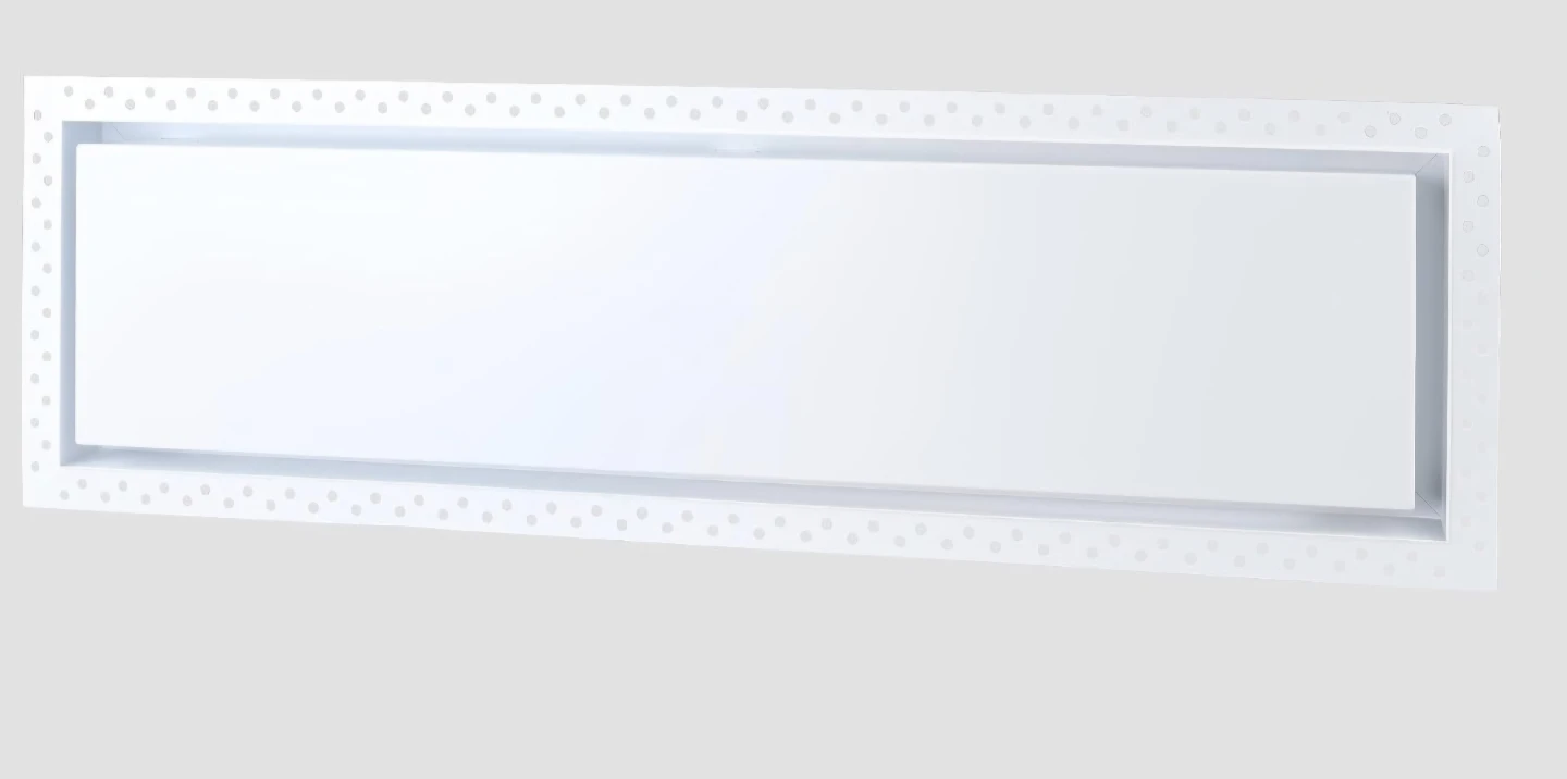 Modern 8"x30" Flush Wall Air Vent Cover Heavy Duty