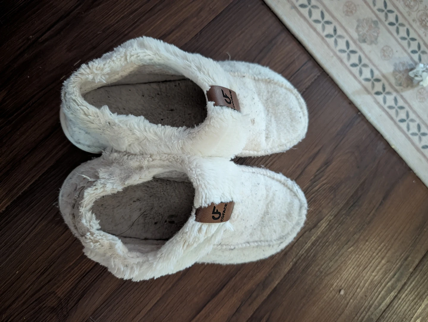 Free SOFACO Fuzzy Slippers