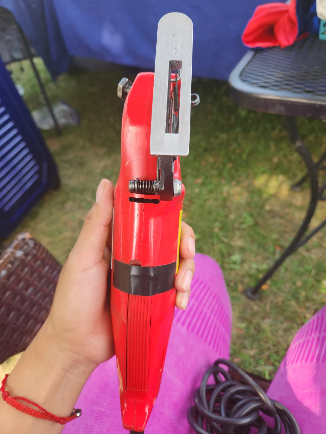 Red Rotary Fabric Cutter Tool - photo 2