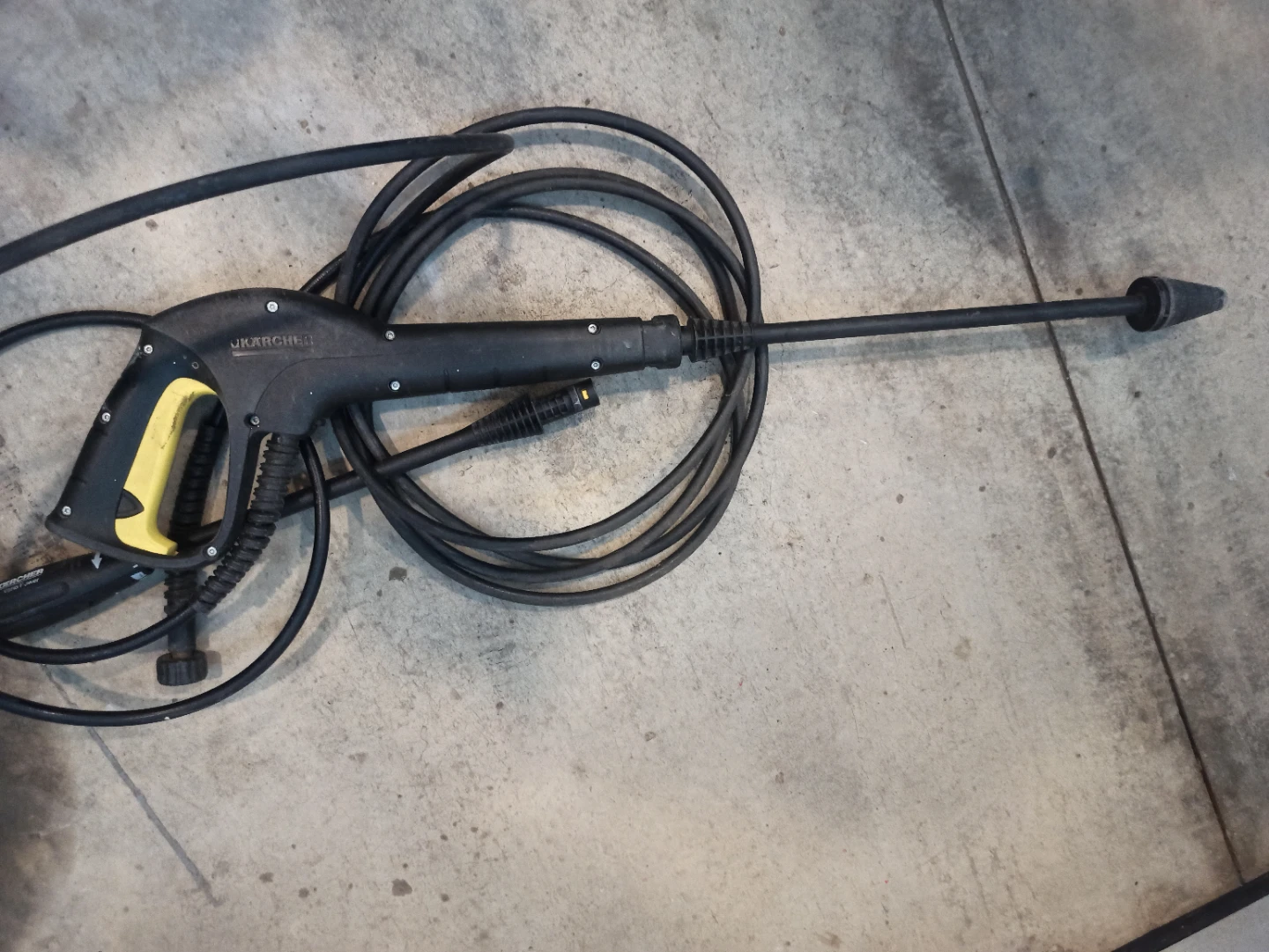 Karcher Pressure Washer Gun and Hose