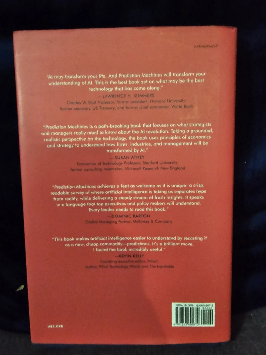 SIGNED Prediction Machines Hardcover Book Avi Goldfarb - photo 3