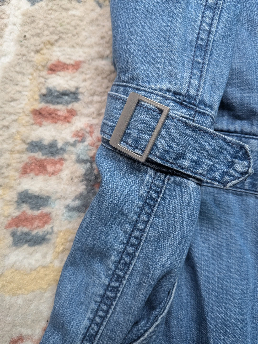 Point Sur Denim Jumpsuit Size S - photo 3