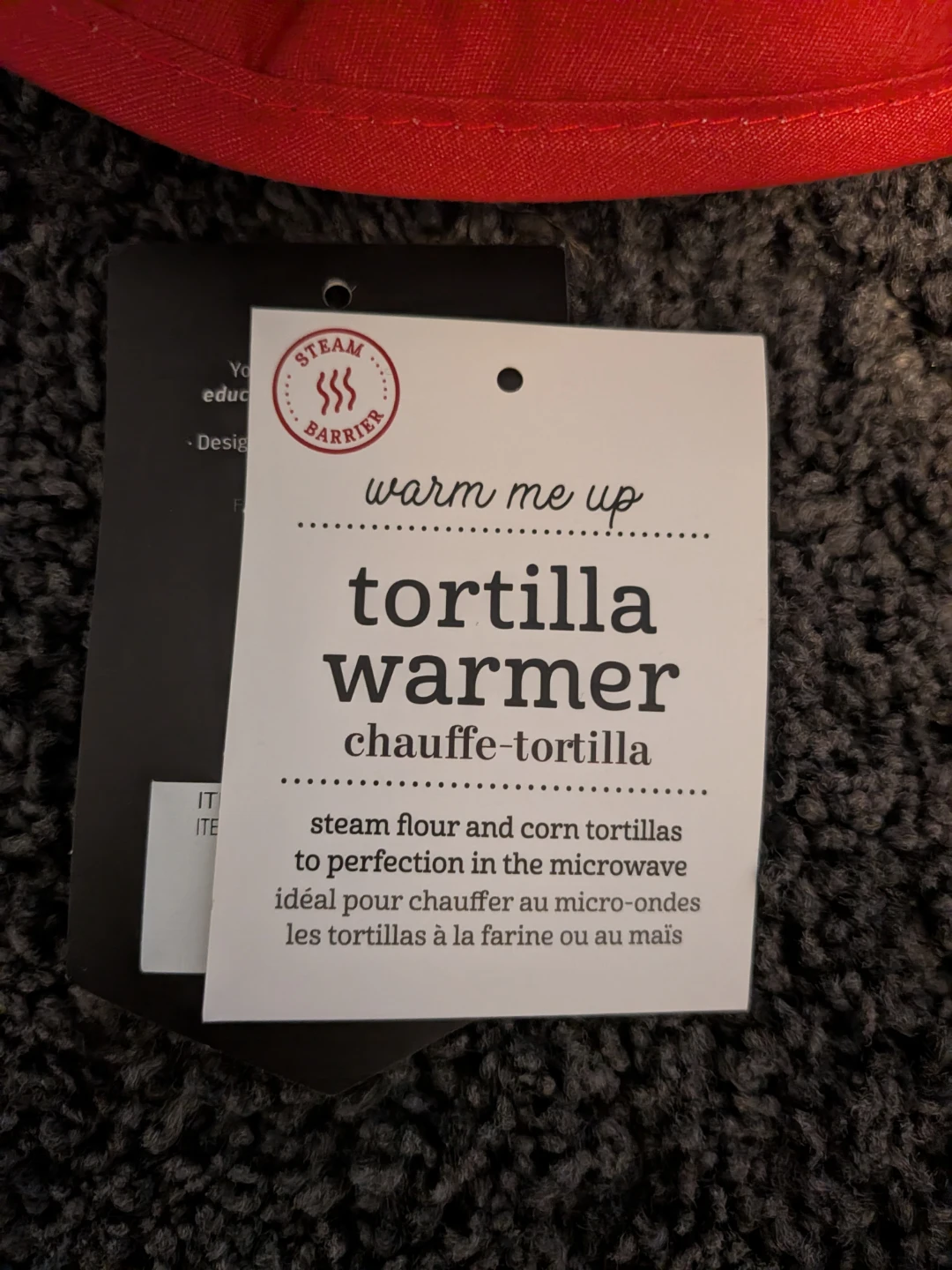 Steam Me Up Tortilla Warmer with Taco Holders and Tea Towel - photo 5