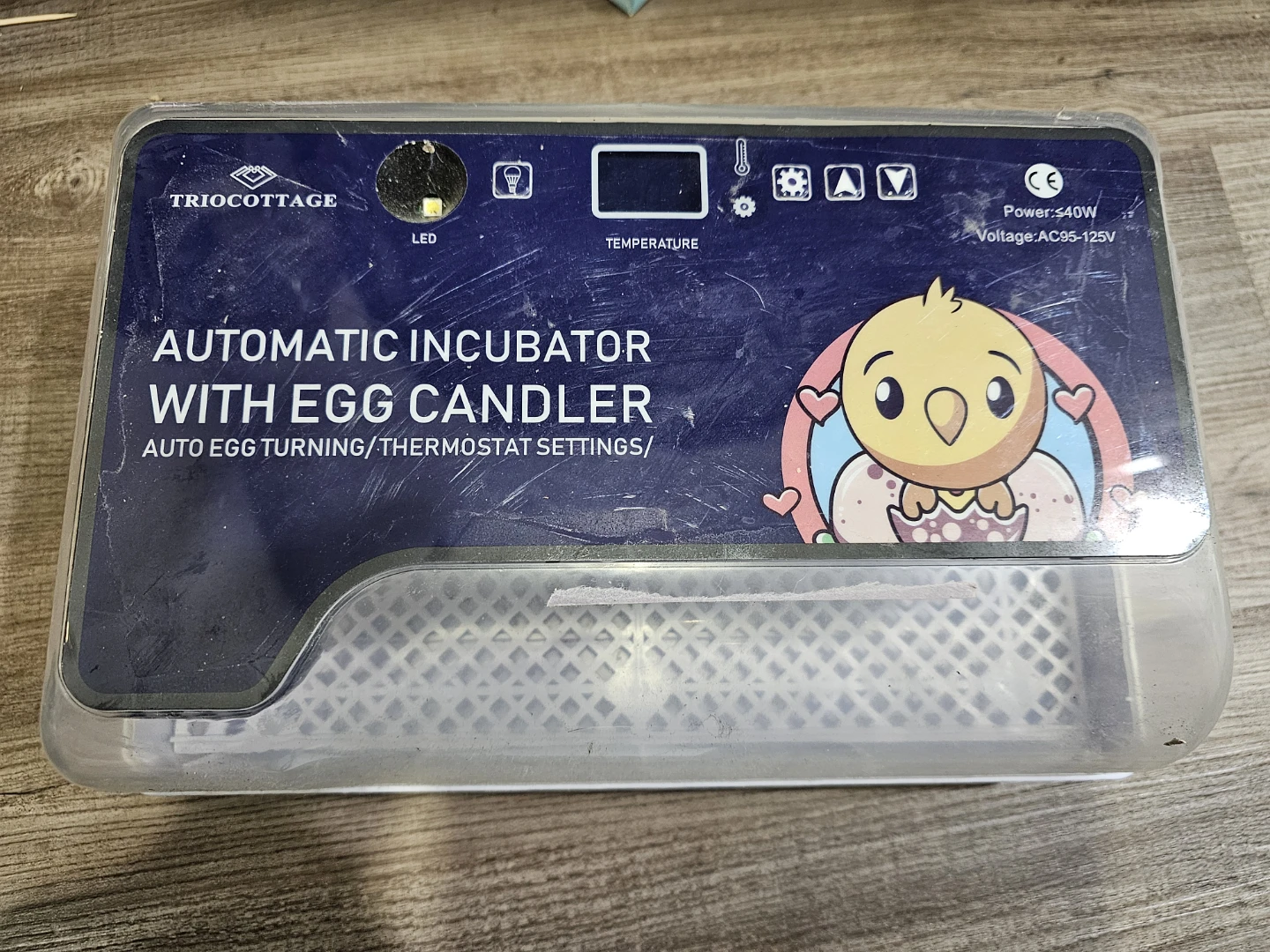 TRIOCOTTAGE Incubator & Candler