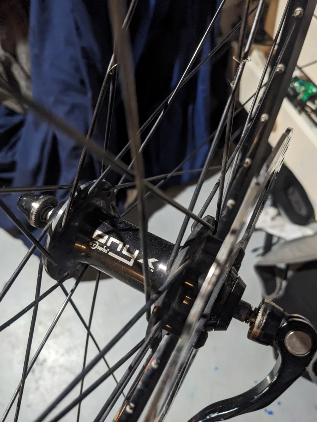 Dt Swiss ONYX Bicycle Hub with Disc Brake Rotor