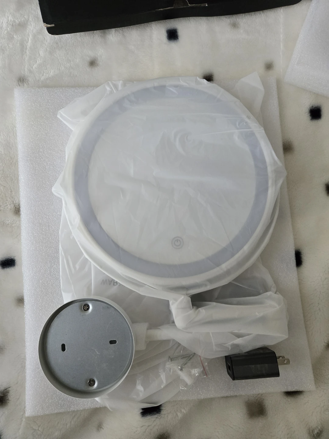 Auxmir Wall Mounted LED Makeup Mirror 9 Inch - photo 3