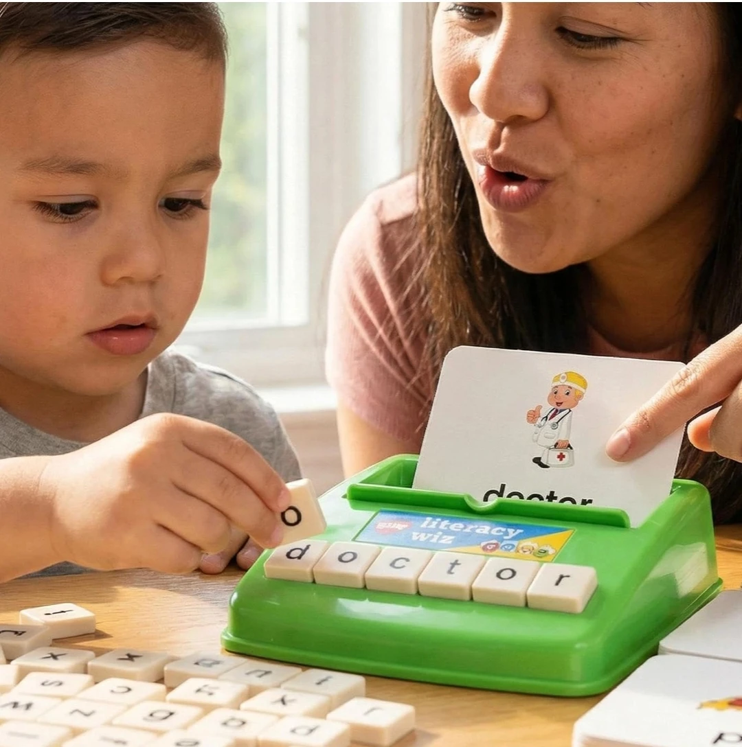 BOHS Literacy Wiz English Lower Case Word Building Toy - photo 2