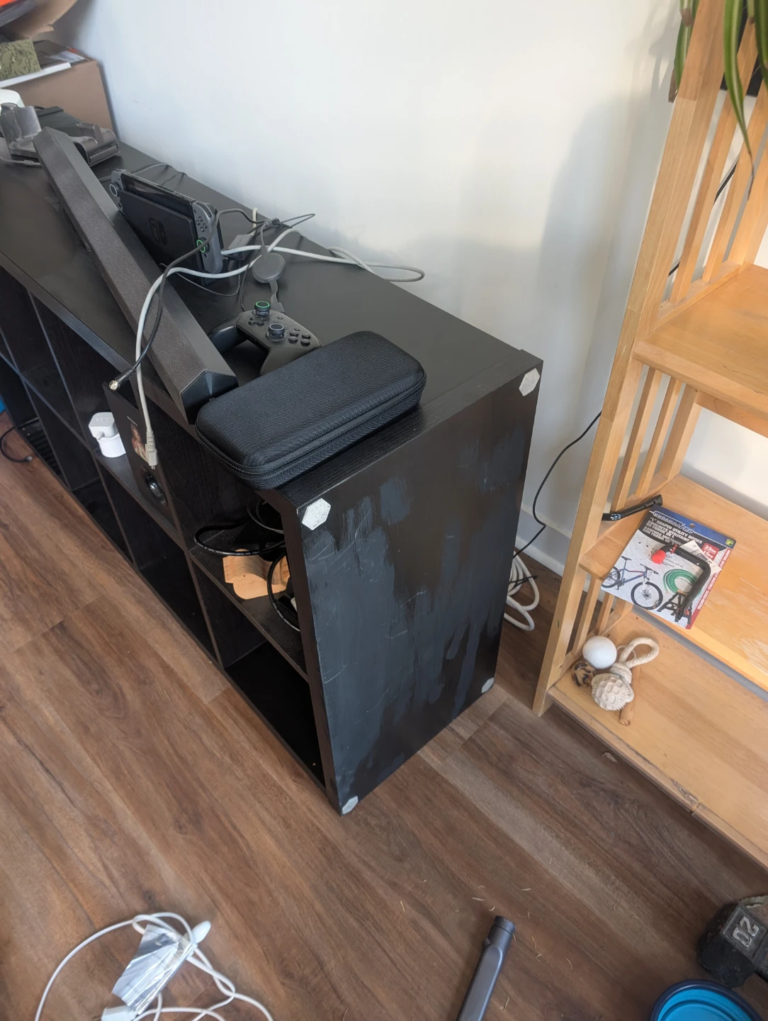 Black Ikea shelving - photo 2
