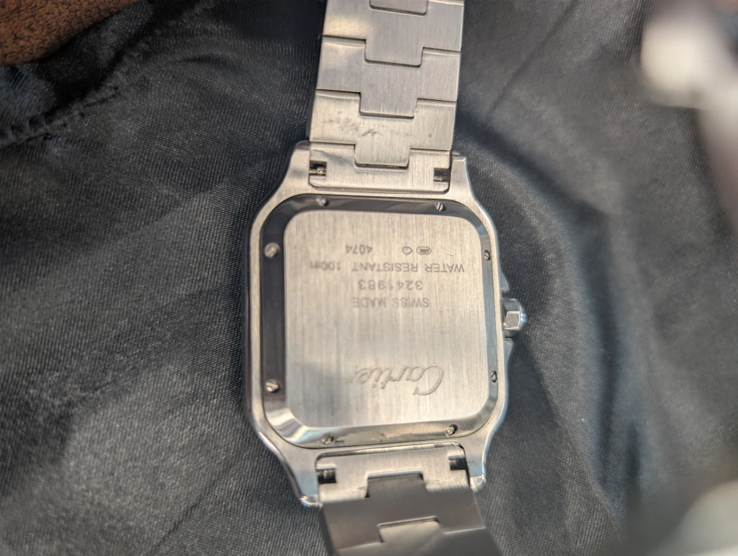 Cartier Santos automatic watch - photo 3