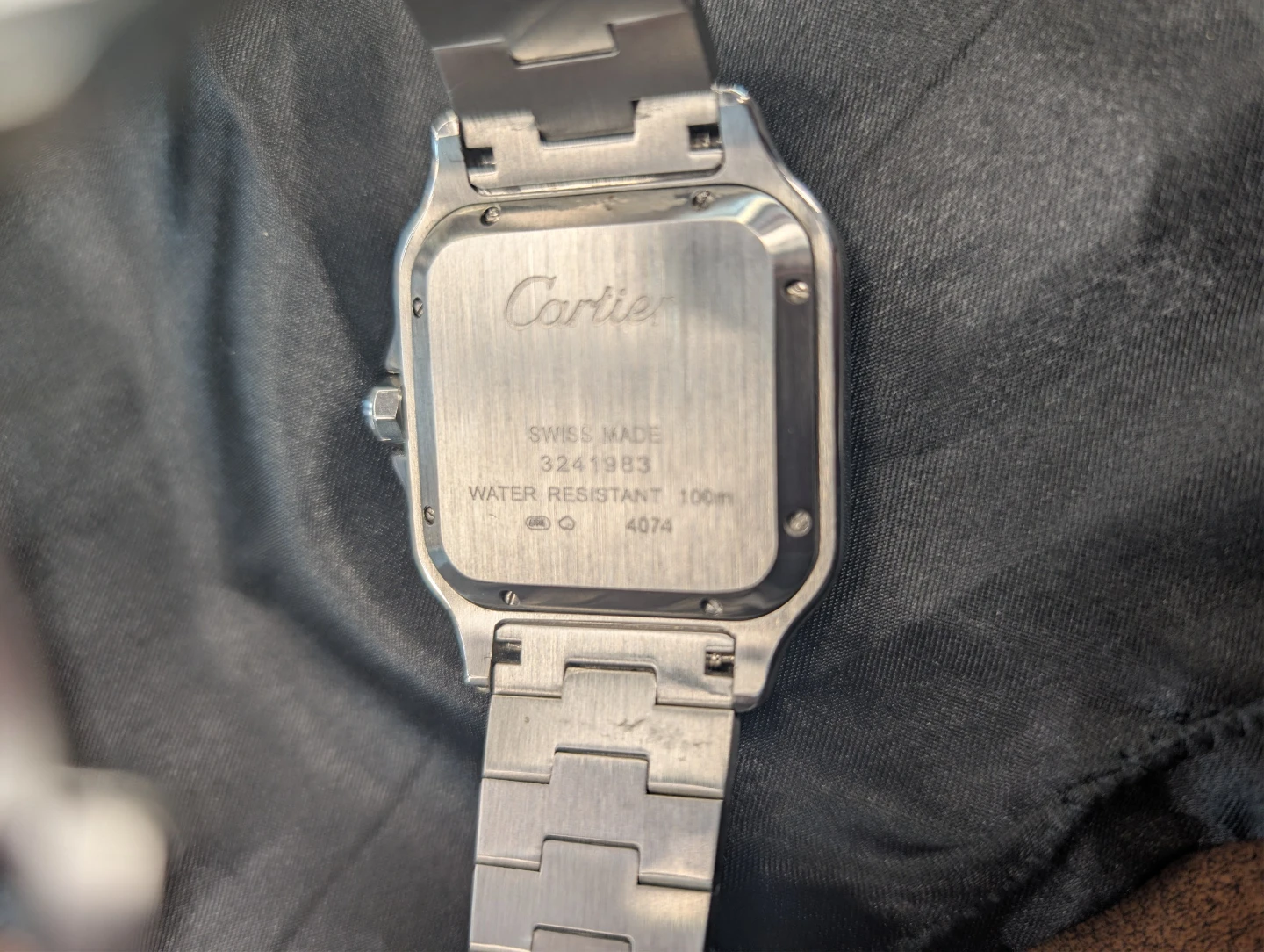 Cartier Santos automatic watch - photo 4