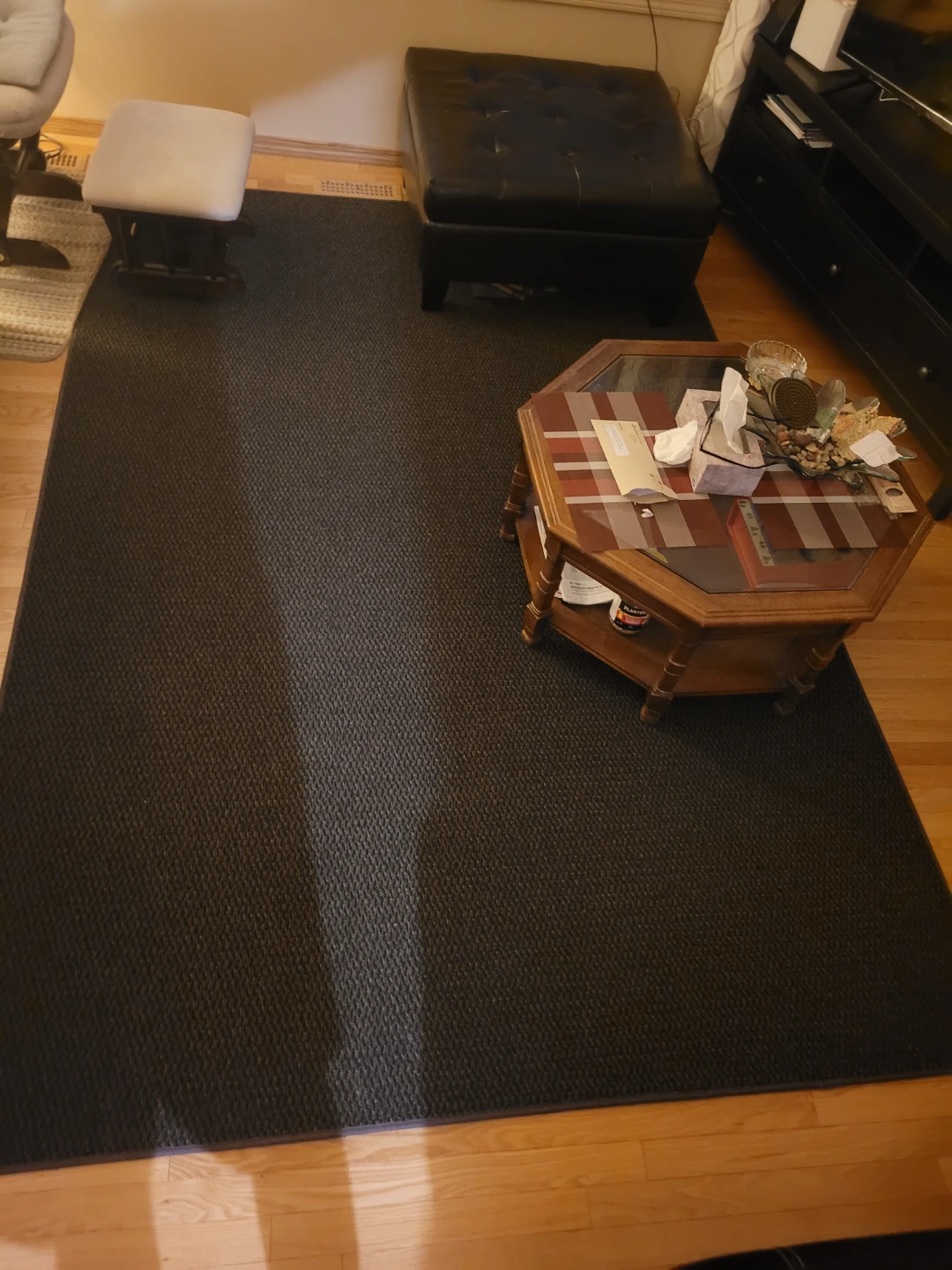 Dark Grey Area Rug