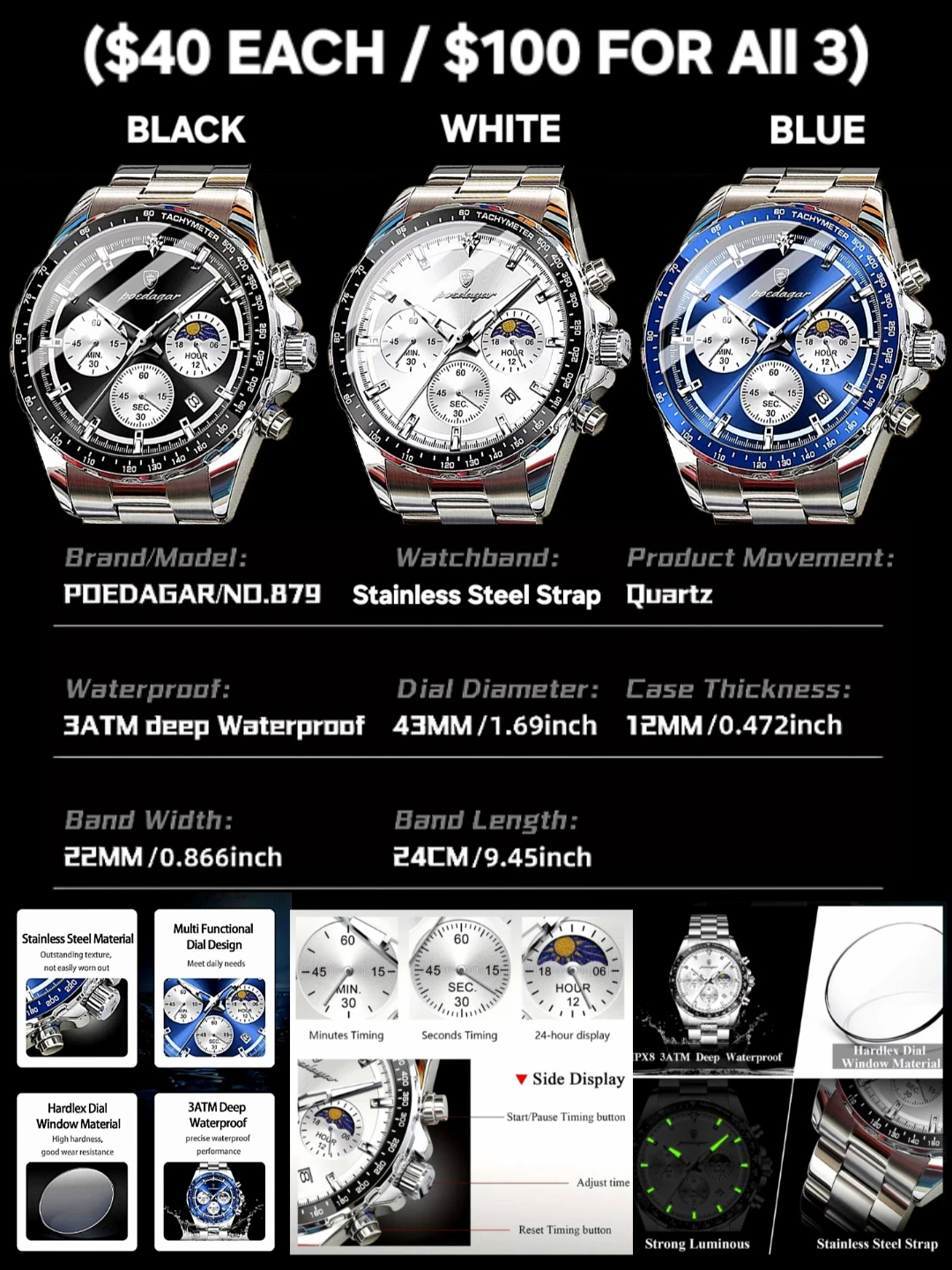 Chronograph Watches - photo 5