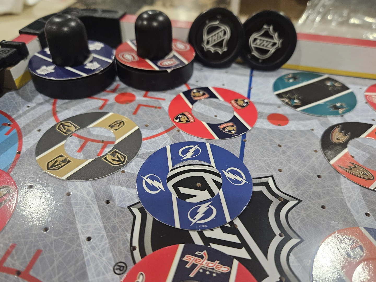 NHL Air Hockey Table - Fan Powered - photo 3