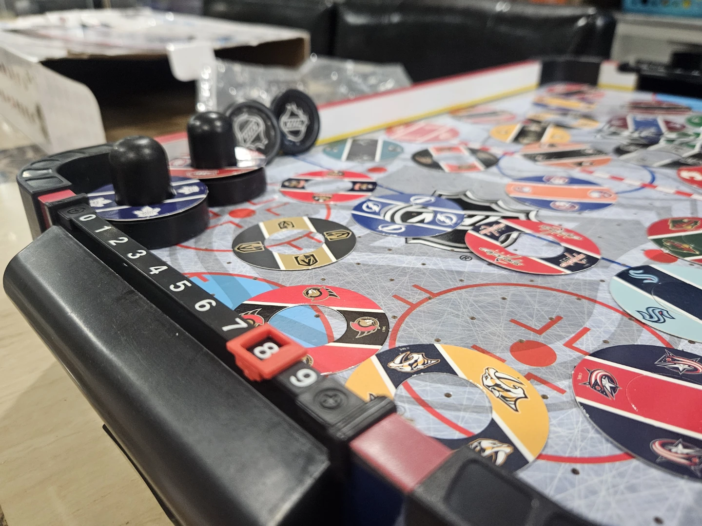 NHL Air Hockey Table - Fan Powered - photo 4