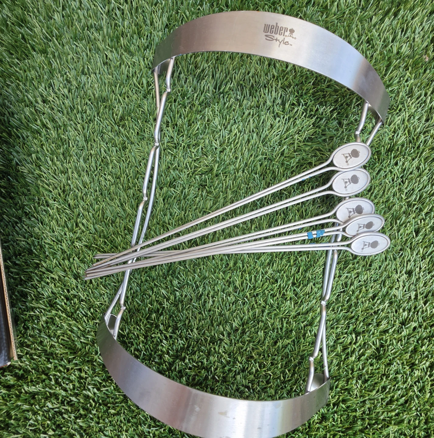 Weber BBQ Stainless Kabob Set 6 pc