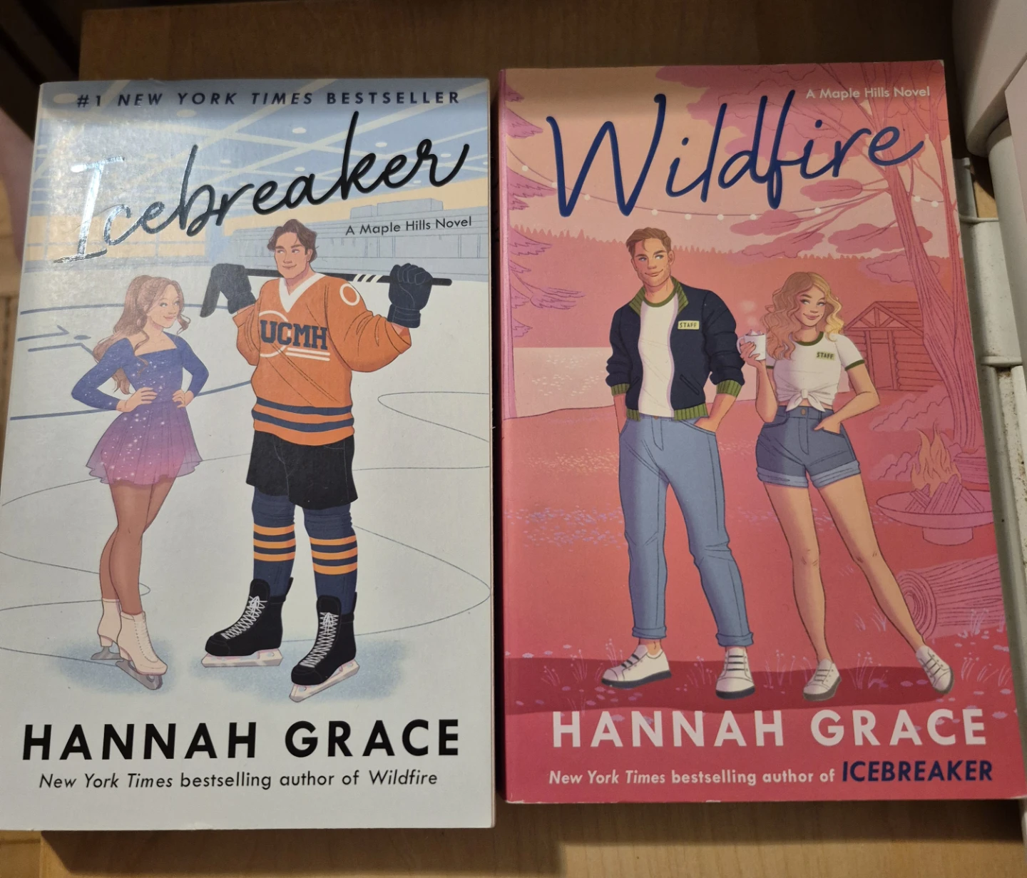 BN)2 Icebreaker & Wildfire Books by Hannah Grace