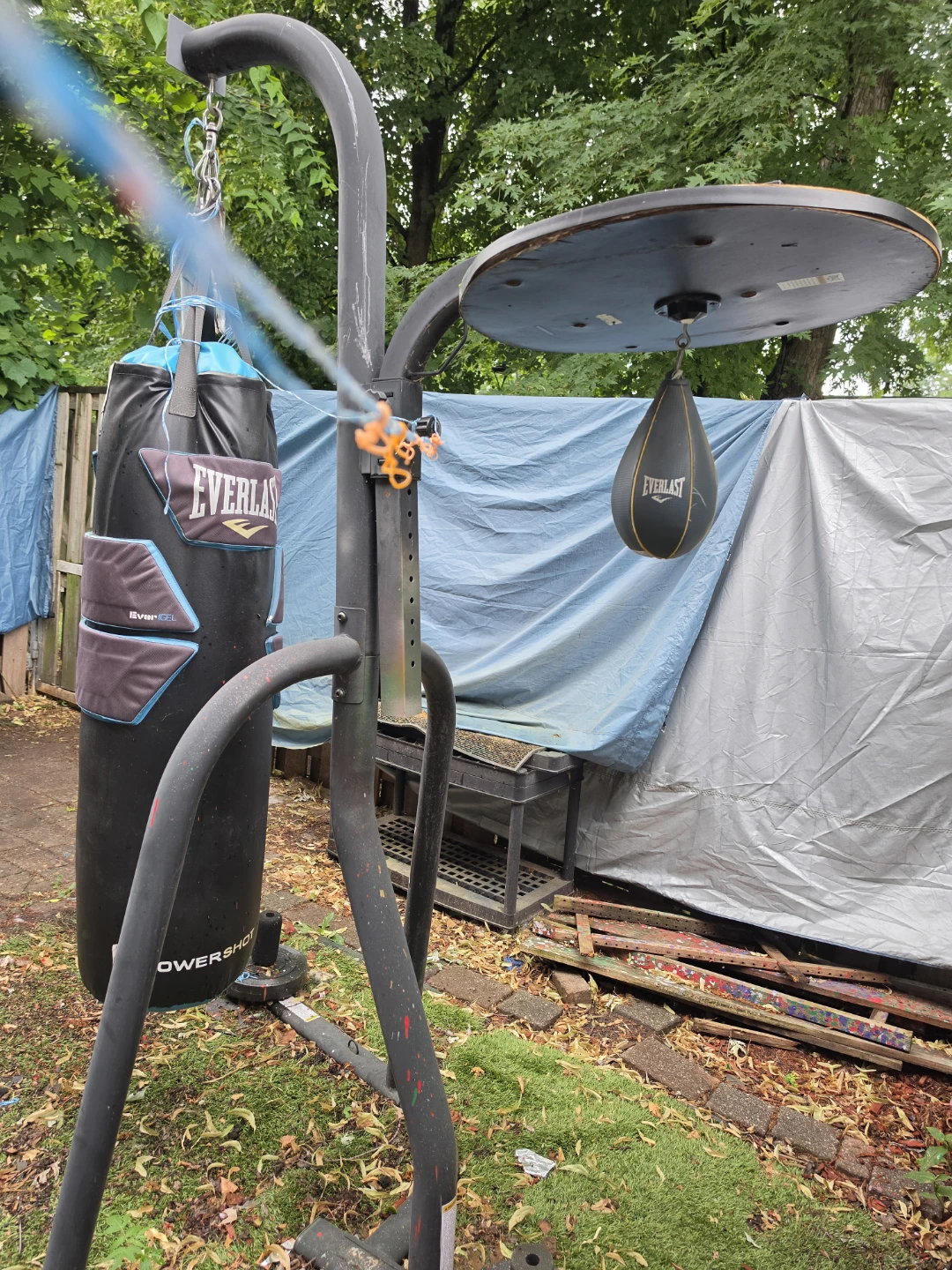 Everlast Punching Bag Stand with Speed Bag - photo 3