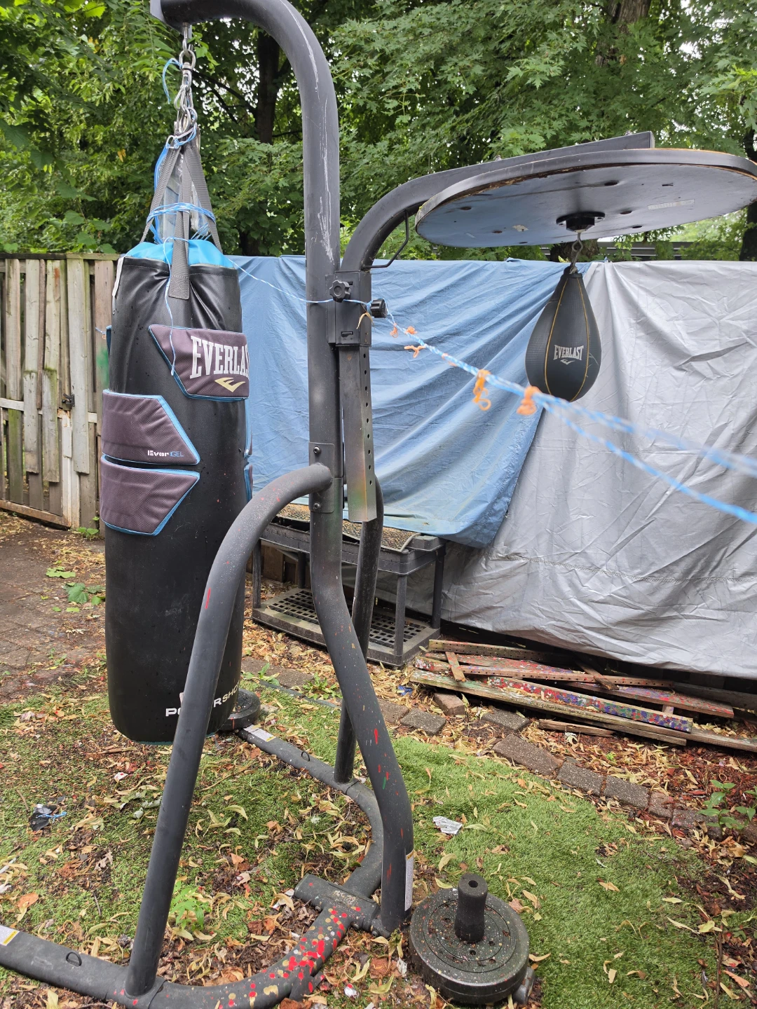 Everlast Punching Bag Stand with Speed Bag - photo 4