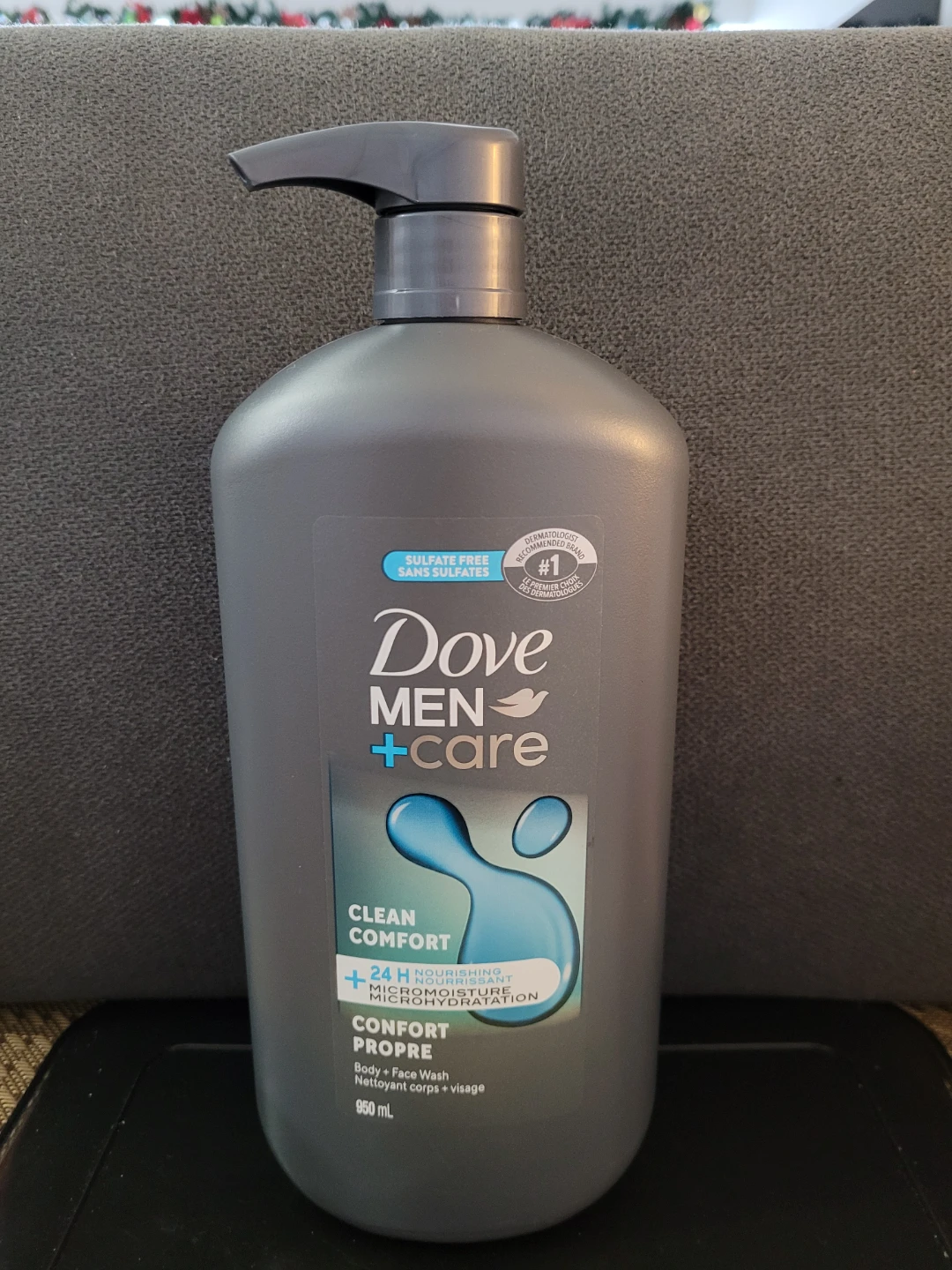Dove Men+Care Clean Comfort Body + Face Wash 950 mL