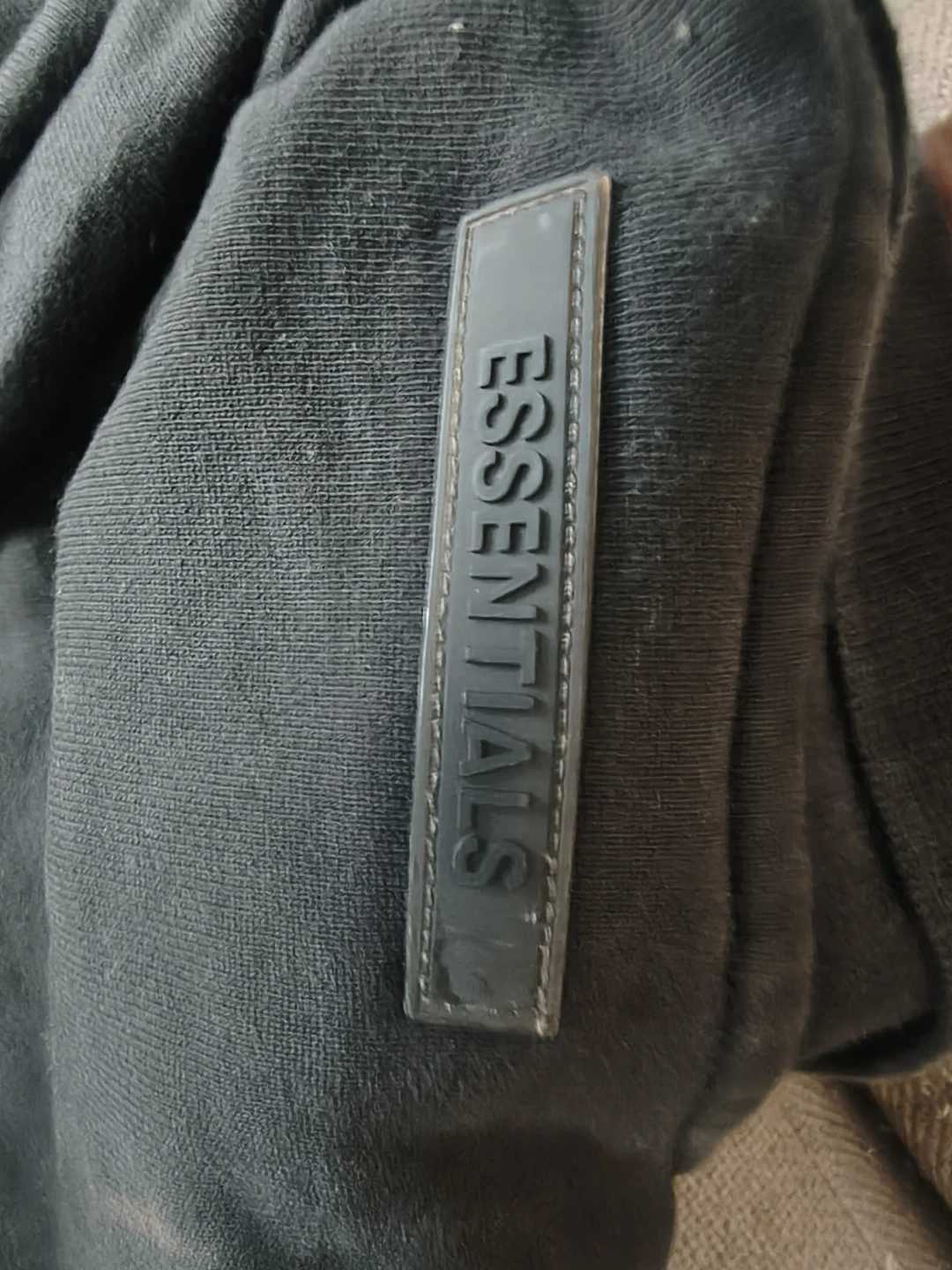 Fear of God Essentials Long Sleeve Polo Shirt Size S - photo 3