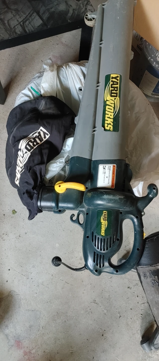 Yard work electric leaf blower - photo 2