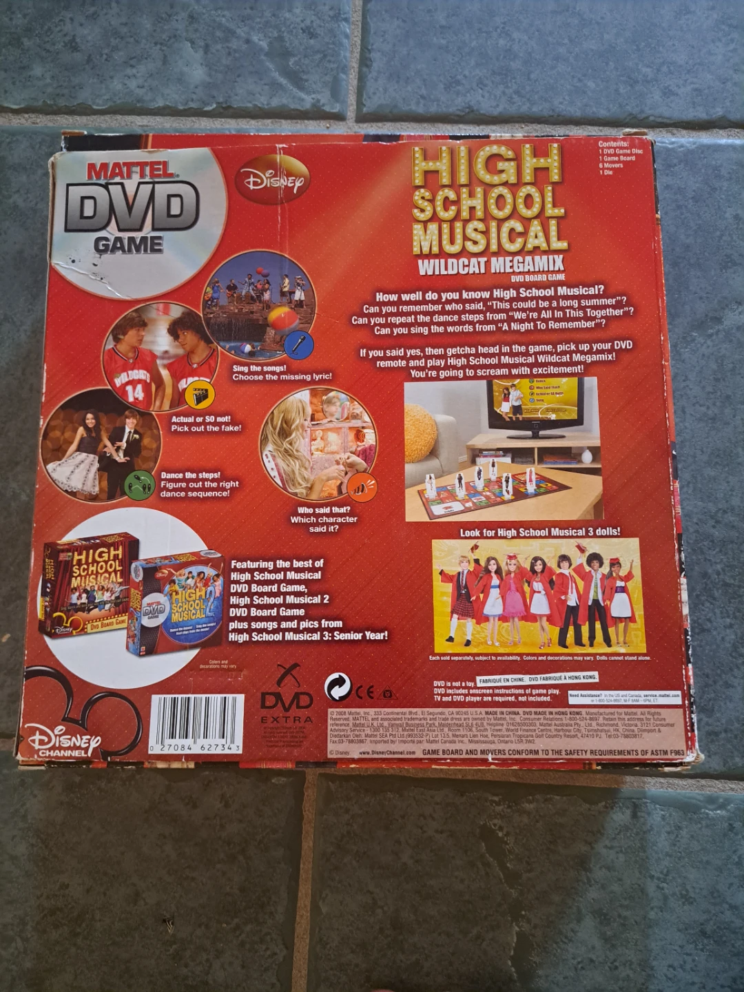 Mattel High School Musical Wildcat Megamix DVD Game - photo 2