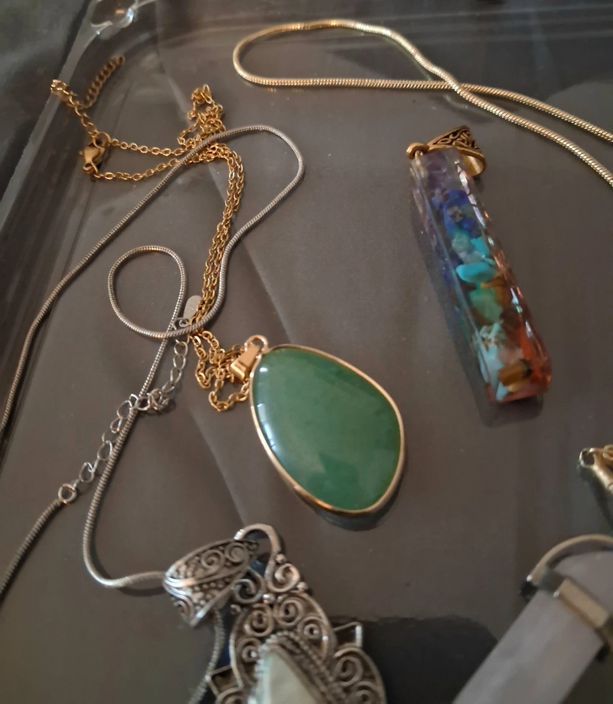 Assorted Crystal & Gemstone Necklaces - photo 3