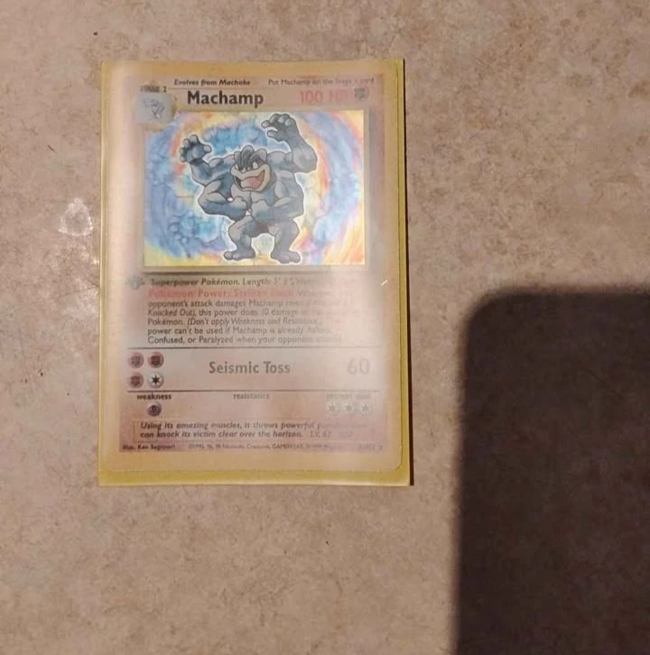 1st Edition Machamp 8/102 (Base Set) - photo 4