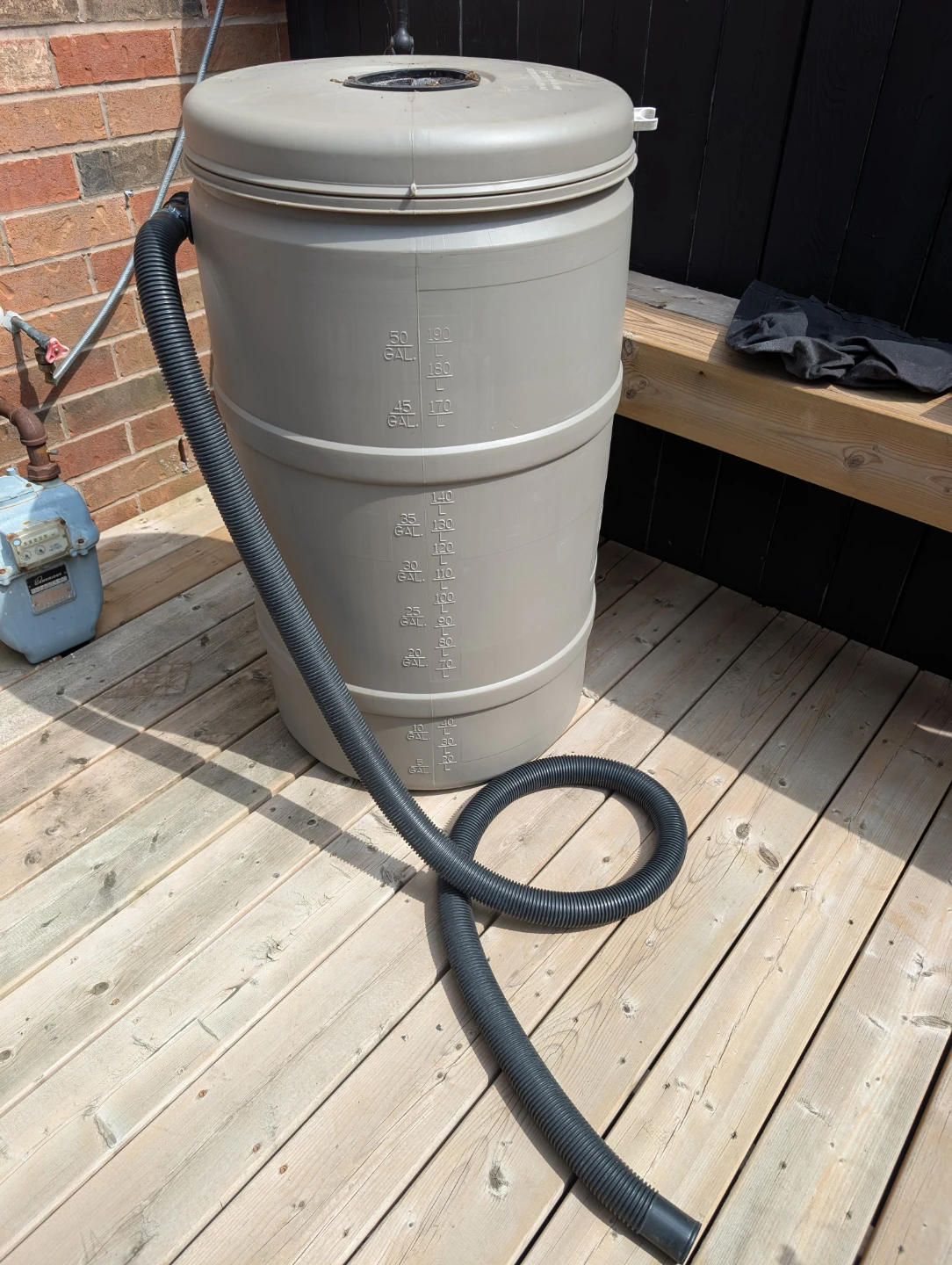Rain Barrel with Hose - photo 2