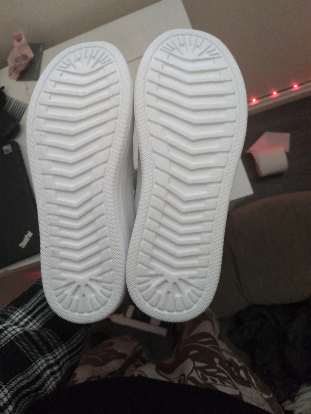 White Velcro Sneakers Size 42 - photo 2