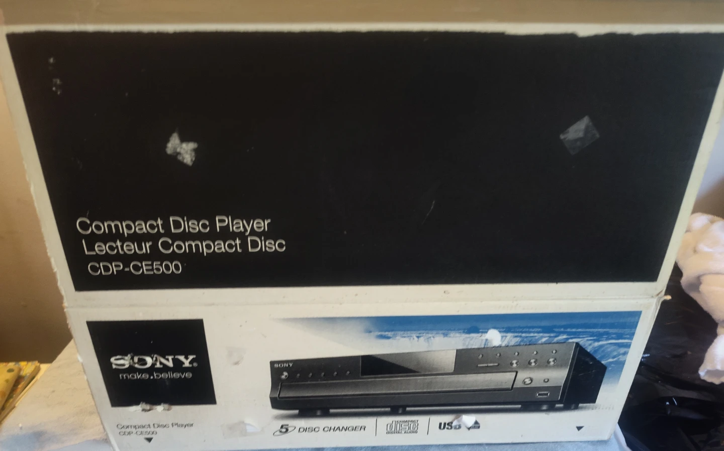 Sony CDP-CE500 5-Disc CD Changer Player - photo 5