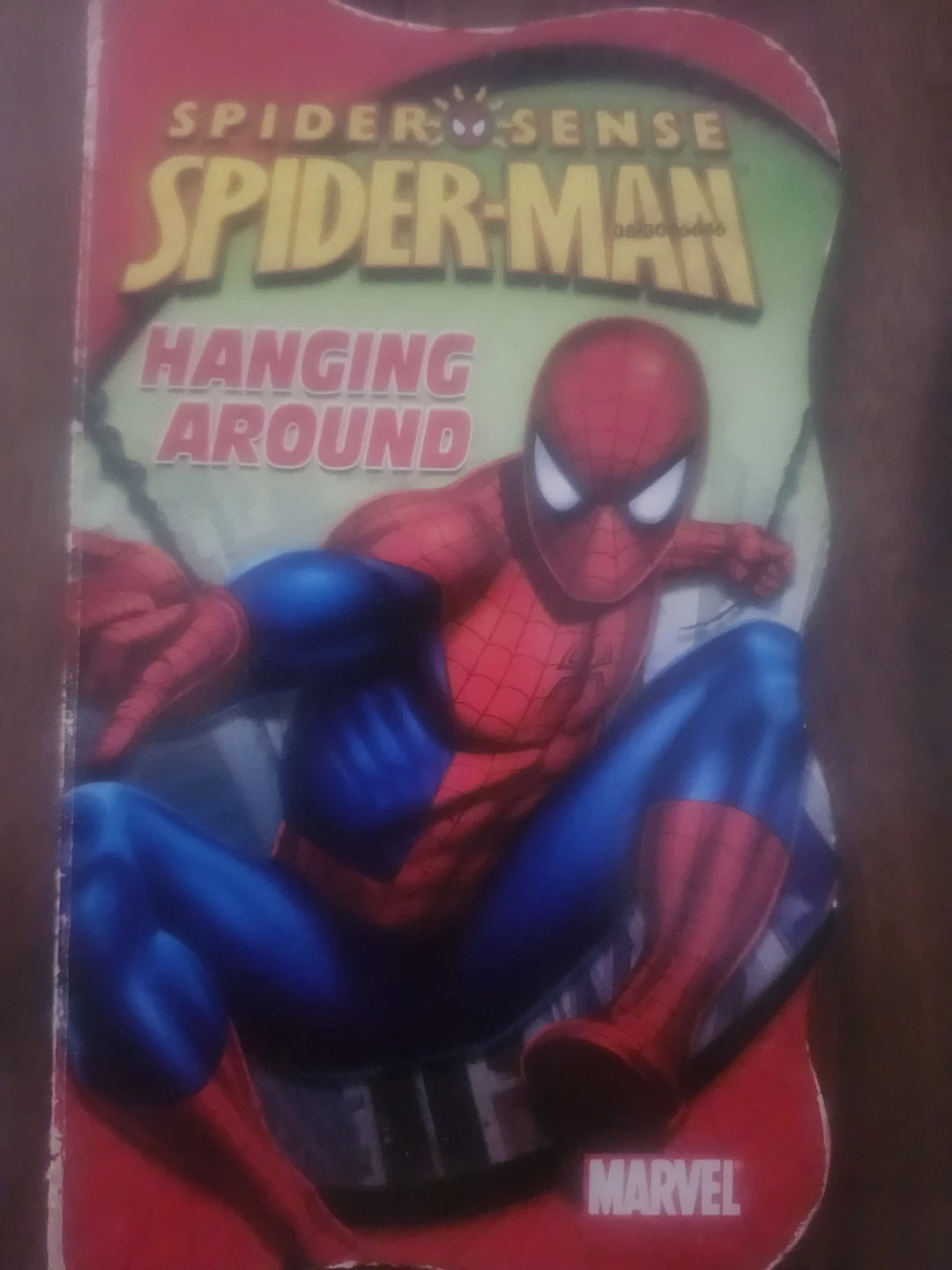 Spider-Man Hanging Around Board Book
