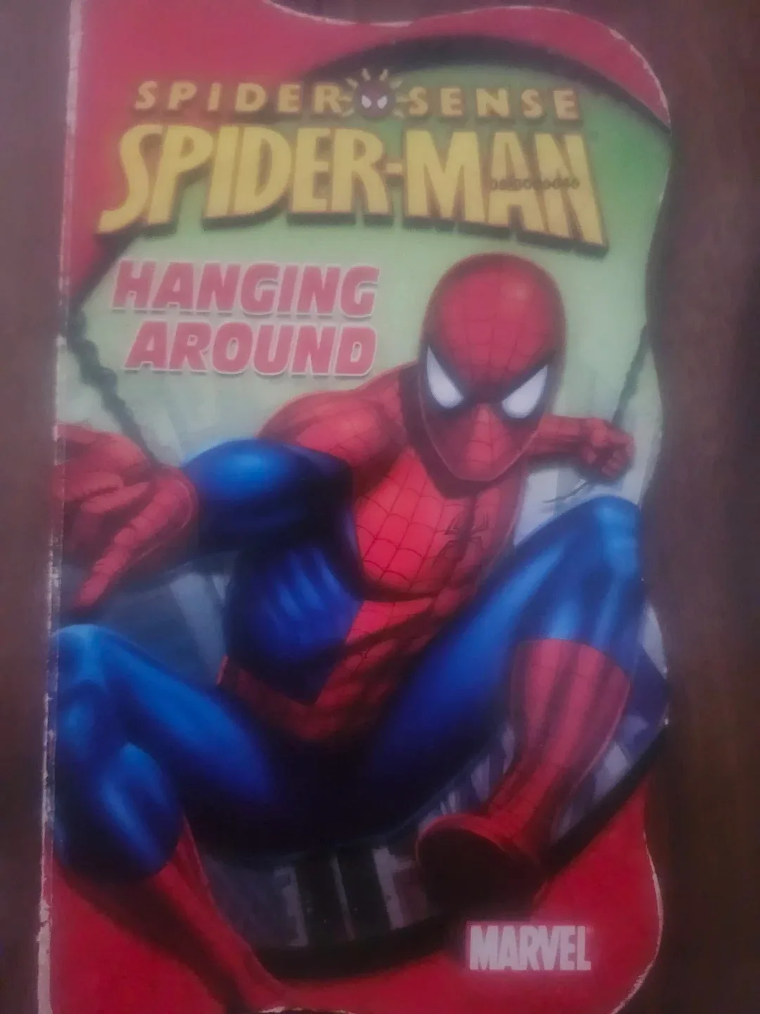 Spider-Man Hanging Around Board Book