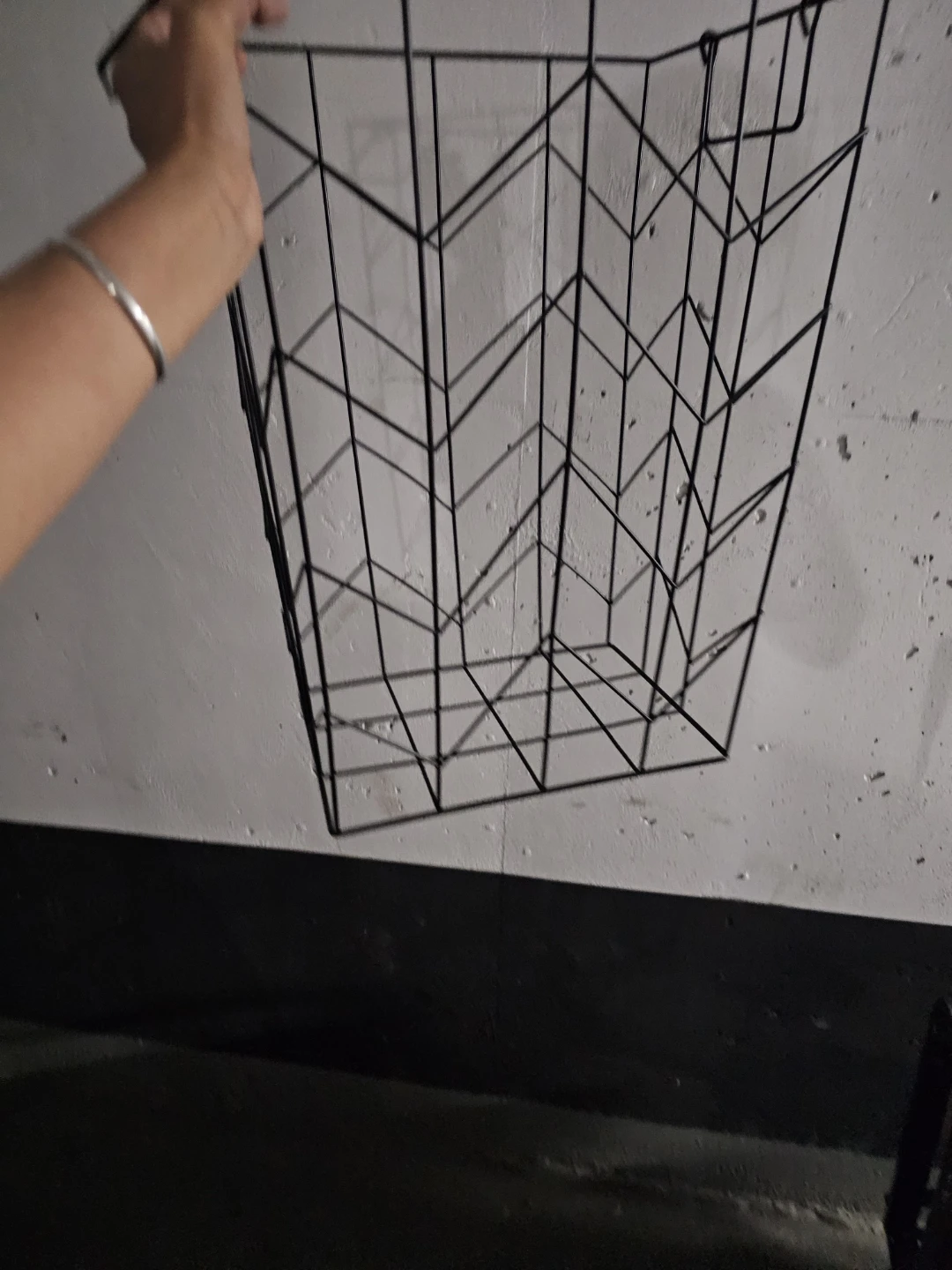 Black Wire Basket - photo 2