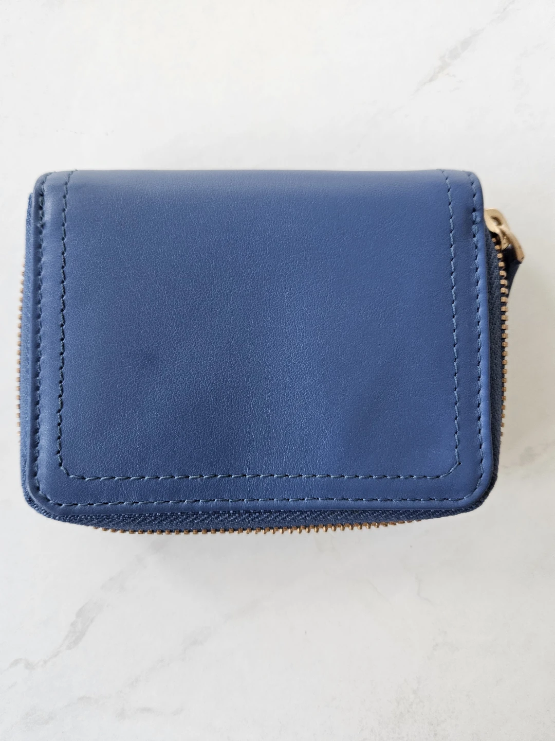 Vivano London Blue Leather Small Wallet - photo 2