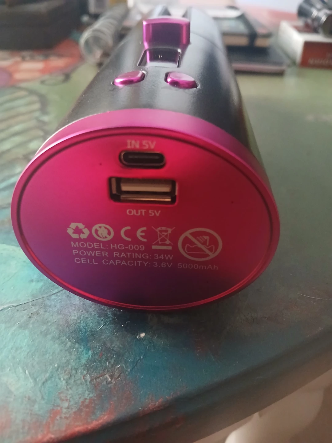 HG-009 Cordless Automatic Hair Curler - photo 5