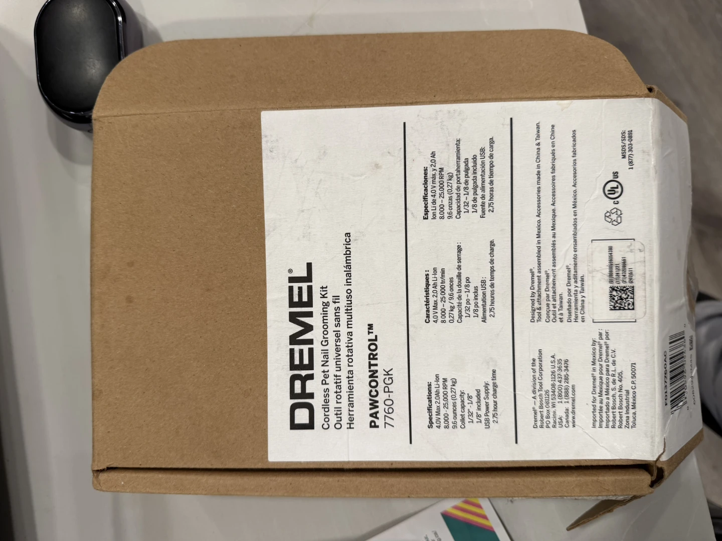 Dremel 7760-PGK Cordless Pet Grooming Kit - photo 2